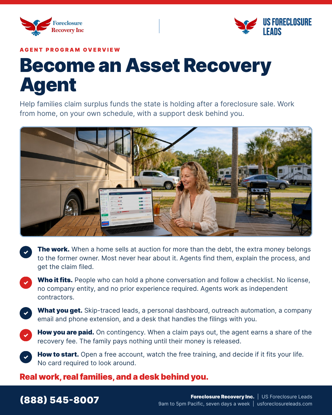 Become an Asset Recovery Agent