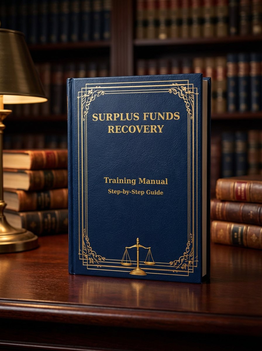 The Surplus Funds Recovery training manual