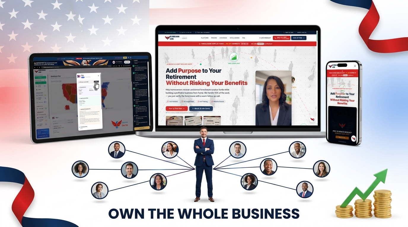 Own the whole business — your website, dashboard and agent team